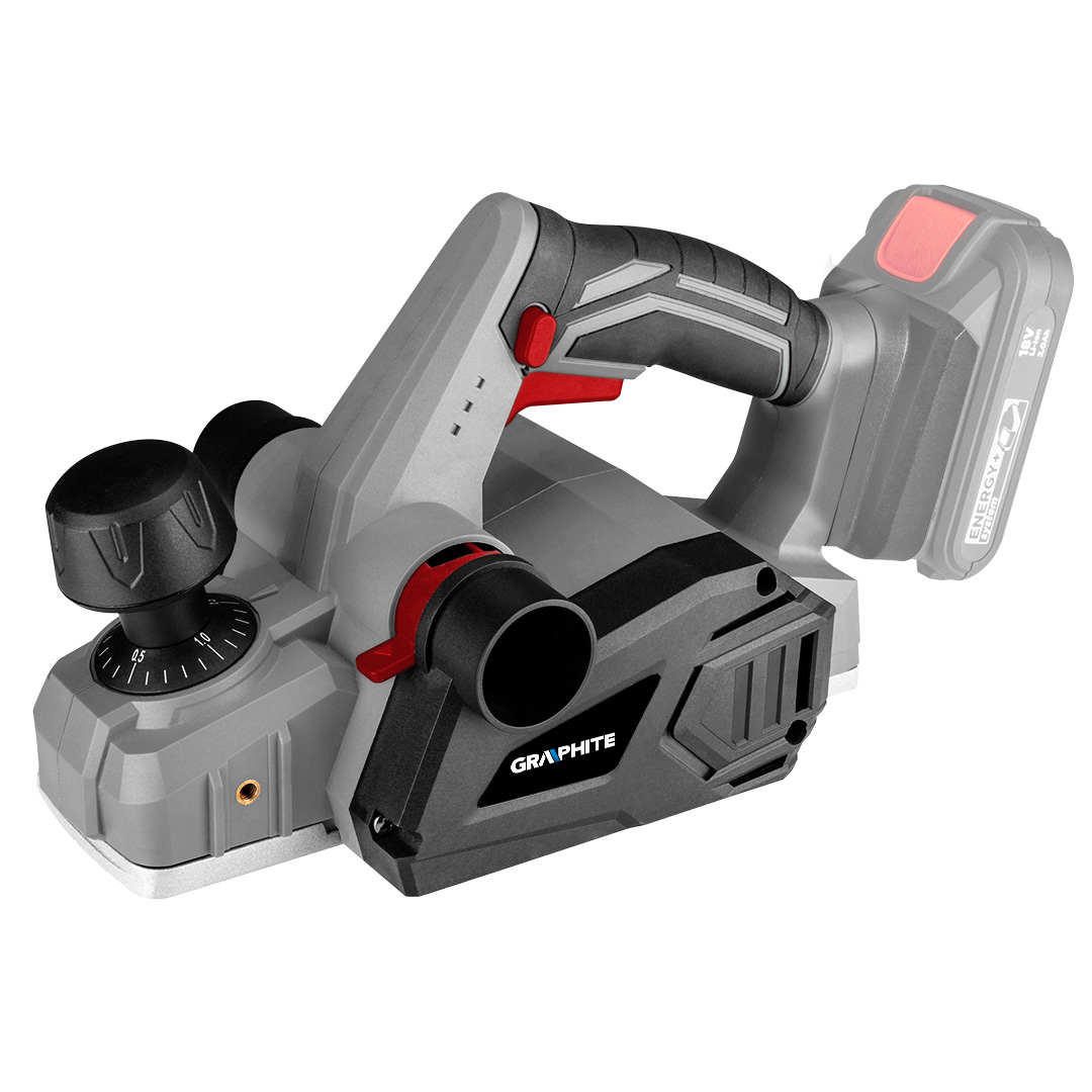 Акумуляторний рубанок 18В E+ 16000/хв GRAPHITE (58GE135)